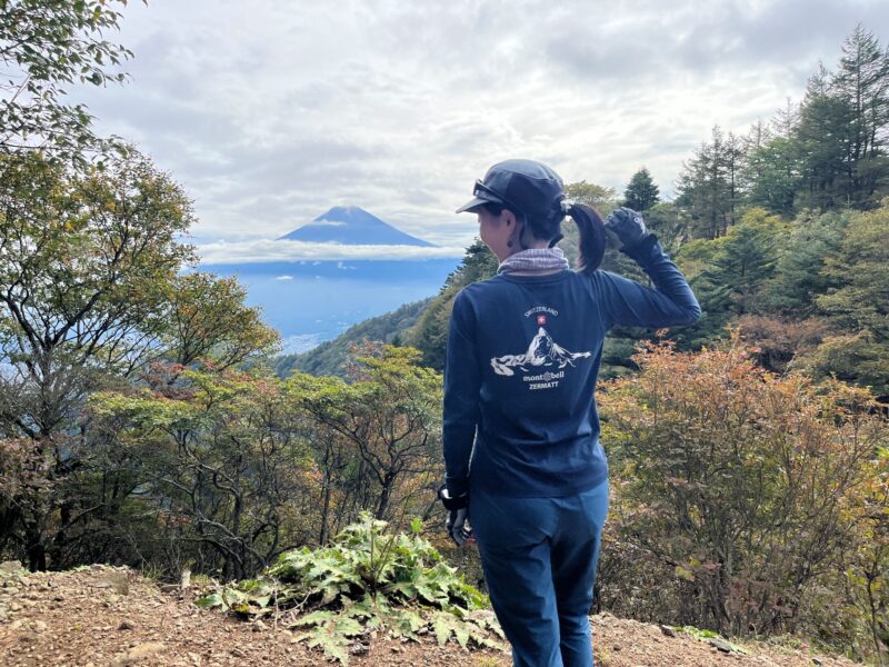 三つ峠からの富士山